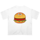 tanayoshiのニコニコバーガー オーバーサイズTシャツ