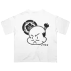 恣 -ホシイママ-のノブナガ（ゆる家紋） オーバーサイズTシャツ