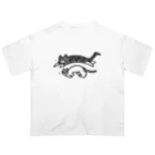 mickopyのかけるねこたち オーバーサイズTシャツ