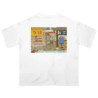 雪之丞ଳ⸒ ⸒の【くらげのくらー】おでん屋台と肉まん橋 Oversized T-Shirt