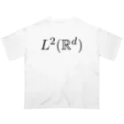 かわうそのL^2空間くん オーバーサイズTシャツ