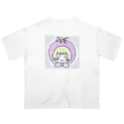 🇯🇵Ichigoichie 苺いち絵のコラボ商品　苺いち絵的マミちゃんイチゴgirl オーバーサイズTシャツ