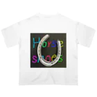 いちごDAIHUKUのHouseshoes（蹄鉄） Oversized T-Shirt