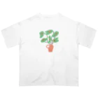 alpacanokyodaiのLeaf3 オーバーサイズTシャツ