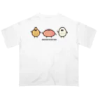 高堂玲/イラストの方のどんどん親子丼 Oversized T-Shirt