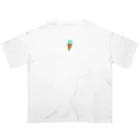 mint_flavorのチョコミン党員第一号 Oversized T-Shirt