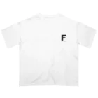 noisie_jpの【F】イニシャル × Be a noise. Oversized T-Shirt