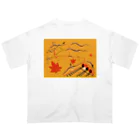 新商品PTオリジナルショップの碓氷峠の紅葉 オーバーサイズTシャツ