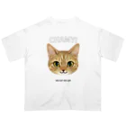 猫のイラスト屋さんのchamyi Oversized T-Shirt