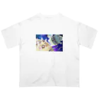 ポメラニ屋の宇宙ポメラニアン年賀絵 Oversized T-Shirt