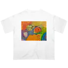 ムスメアートのOil art 2 オーバーサイズTシャツ