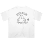 トシゾーのSUZURIのとこのキュウコン（アーチ文字） Oversized T-Shirt