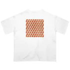 🍩tarojiro(たろじろ) shop🍩のLICK MONSTER Jr. by AI模様 オーバーサイズTシャツ
