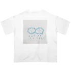 アダムとイブのりんごのFluffy Cloudy オーバーサイズTシャツ