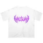 METAL PRINCESSのNatsumi deathlogo（なつみさんのデスロゴ） オーバーサイズTシャツ