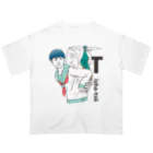 宮﨑　愛のT医者痛のTシャツ Oversized T-Shirt