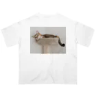 gaga_the_catのねむいガガ オーバーサイズTシャツ