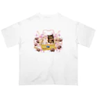 nya-mew（ニャーミュー）のチョコよりカワイイ#2 オーバーサイズTシャツ