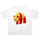 広熨斗隼人SHOPの広熨斗隼人のカラーパンダ🐼２ Oversized T-Shirt