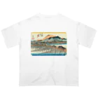 Y.T.S.D.F.Design　自衛隊関連デザインの三条大橋　浮世絵 Oversized T-Shirt