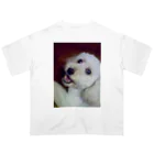 iyasinceのヒーラーdogエイミーのハッピースマイル オーバーサイズTシャツ