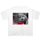 iyasinceのお犬好し「ぱぁるたん」コミュニケーション能力 オーバーサイズTシャツ