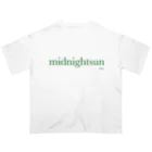 midnightsun_comのmidnightsun simple logo T Oversized T-Shirt