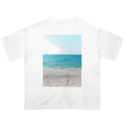 dizzyのlife is better at the beach オーバーサイズTシャツ