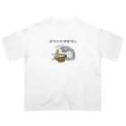 もちたぷ商店 -SUZURI店-のゴマスリアザラシ Oversized T-Shirt