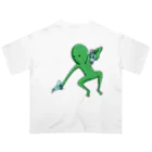 doteauの宇宙人くん：光線ピューピュー Oversized T-Shirt