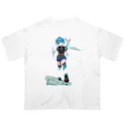 スライムバケツ店の有馬千草ママ冷音ちゃん（右手異空間B） Oversized T-Shirt