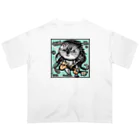 Alacarteの猫仙人のロックンロール🎶 Oversized T-Shirt