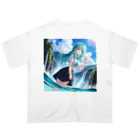 未来アニメスタジオのAIキャラクター Oversized T-Shirt