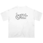 河岸あひるの眠れる獅子 Oversized T-Shirt