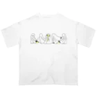 野花の𝙂𝙝𝙤𝙨𝙩𝙨 オーバーサイズTシャツ