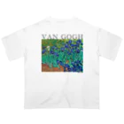 MUGEN ARTのゴッホ　アイリス  Irises Oversized T-Shirt