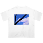 みずあめあいすのセミシルエット×青空 オーバーサイズTシャツ