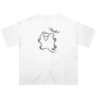 ふじひとのYeahネコ オーバーサイズTシャツ