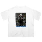 KPseiのsei03.h・ねこといぬ オーバーサイズTシャツ