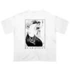 Hungry Freaksのビアズリー「孔雀のスカート」 Oversized T-Shirt