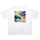 青空クリエイトのBig wave  Oversized T-Shirt