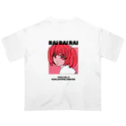 REDの雷・々・来 オーバーサイズTシャツ