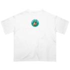 Norfolk club ノーフォーク倶楽部のNorfolk club_I stare at_you Oversized T-Shirt