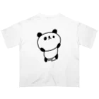 Shoboi-YOSHIDAのしょぼいパンダ オーバーサイズTシャツ