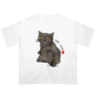 サビチョスのサビ猫LOVE オーバーサイズTシャツ