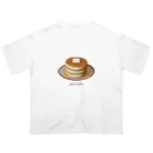 なすびの懐かしのパンケーキ オーバーサイズTシャツ