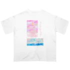 菜々乃ななみ | nanami oracleartの穏やかな愛の三日月 オーバーサイズTシャツ