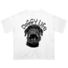 PUG ARTWORKS のわんちゃんコレクション 犬 Oversized T-Shirt