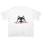 わんらぶのかまってわんちゃん オーバーサイズTシャツ