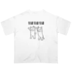 TAKE-TONのNYAH NYAH NYAH Oversized T-Shirt